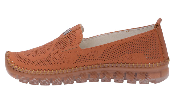 Damenschuhe Mokassins flexible Sohle