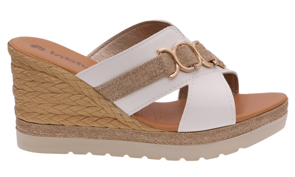 Damen-Flip-Flops mit Keilabsatz