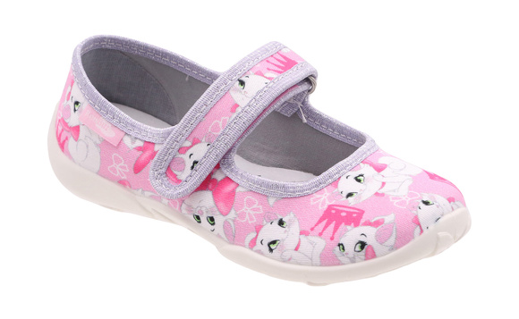 Kinder Hausschuhe Textilschuhe mit Klettverschluss