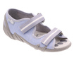Kinder Textil Hausschuhe Sandalen mit Klettverschluss