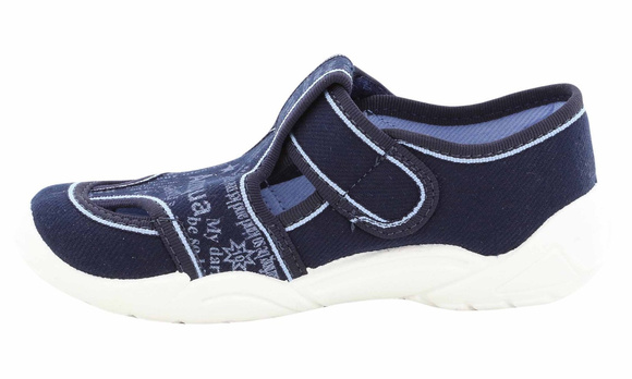 Kinder Hausschuhe Textilschuhe mit Klettverschluss