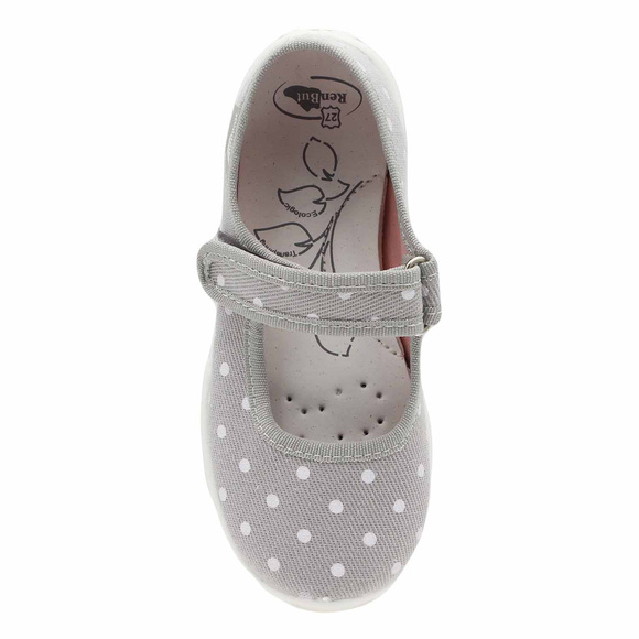 Kinder Hausschuhe Textilschuhe mit Klettverschluss